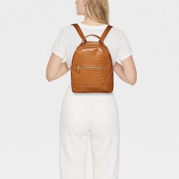 10.5" Mini Dome Backpack - Wild Fable Cognac
