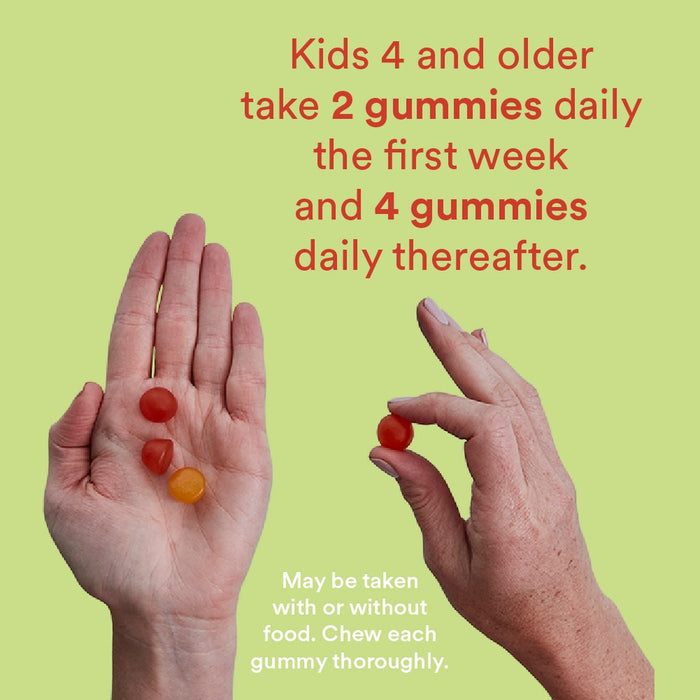 SmartyPants Kids Multi + Fiber & Omega 3 Fish Oil Gummy Vitamins with D3, C & B12 - 90 ct