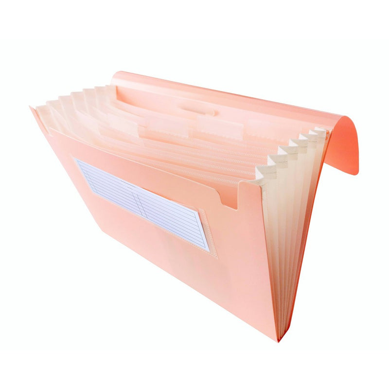 7 Pocket Expandable File Folder Letter Size Pink - up & up