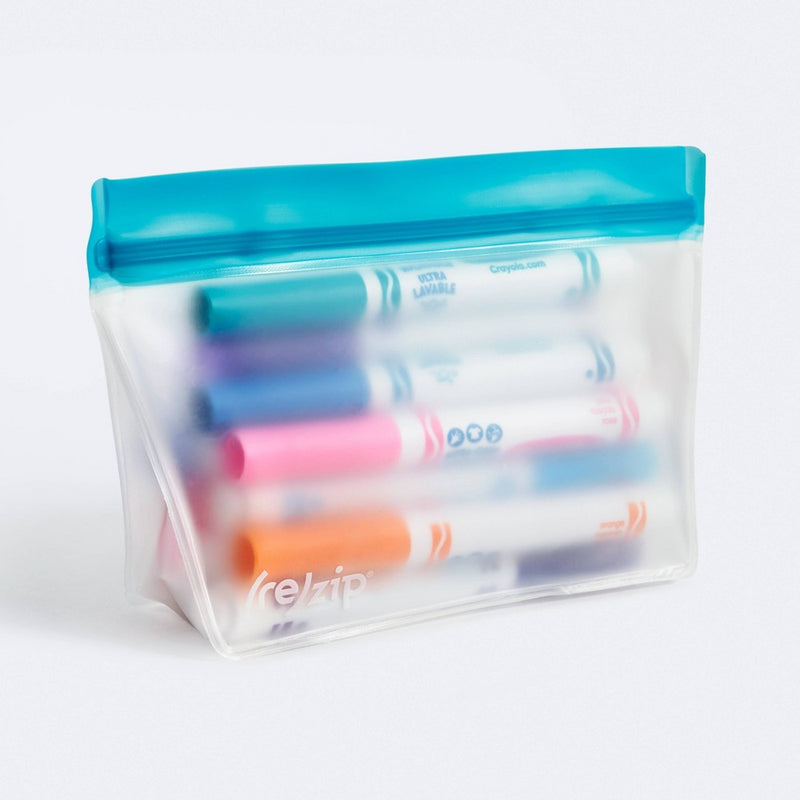 (re)zip Reusable Leak-proof Food Storage Quart Stand-Up Bag - 4 Cup (Colors May Vary)