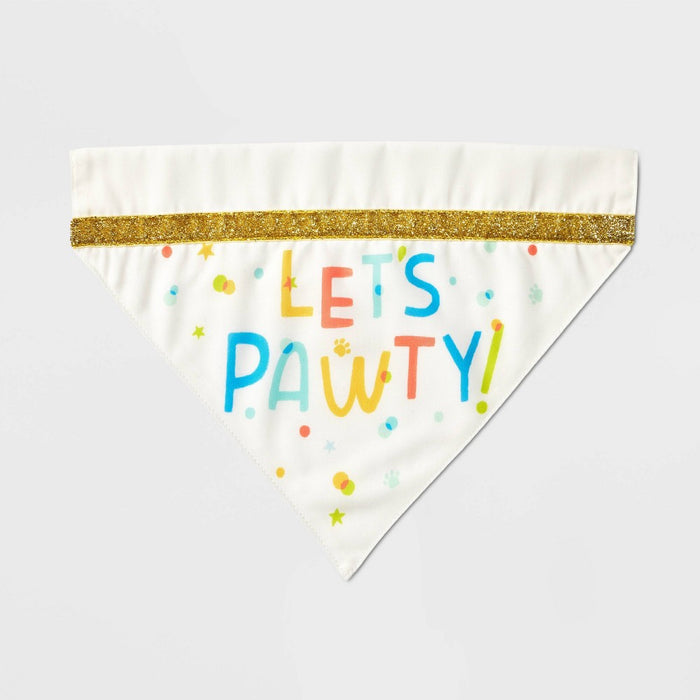 Let's Party Dog Bandana - Boots & Barkley