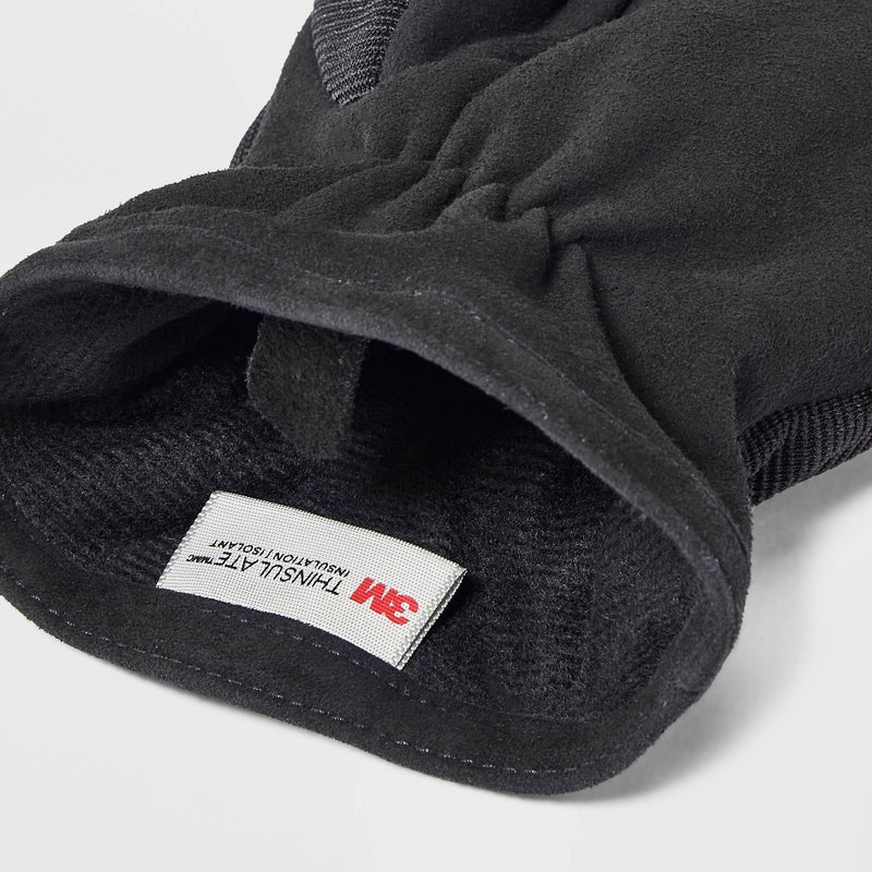Men's Hybrid Touch Gloves - Goodfellow & Co Black M/L