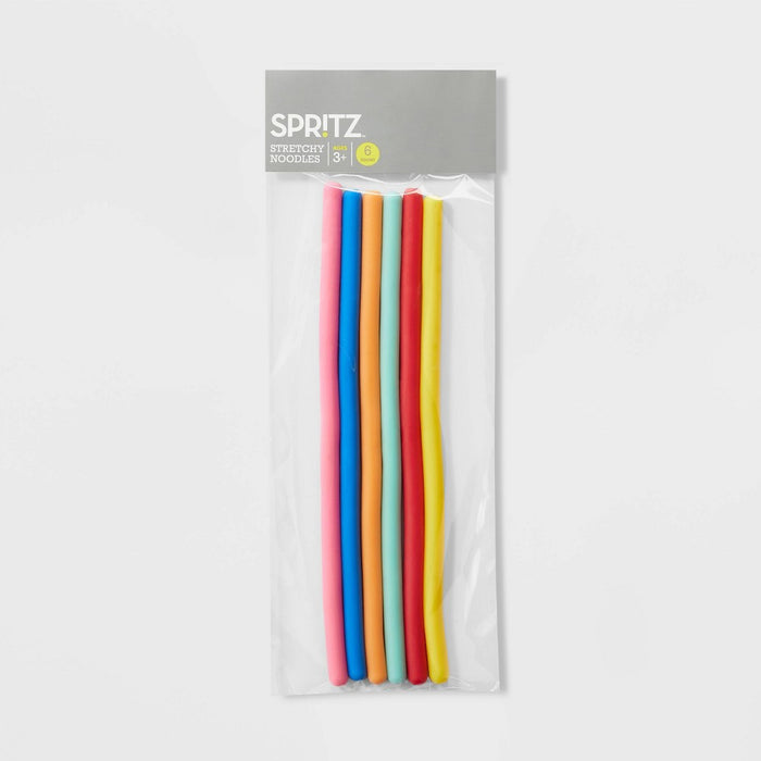6ct Stretchy Noodle Party Favors - Spritz