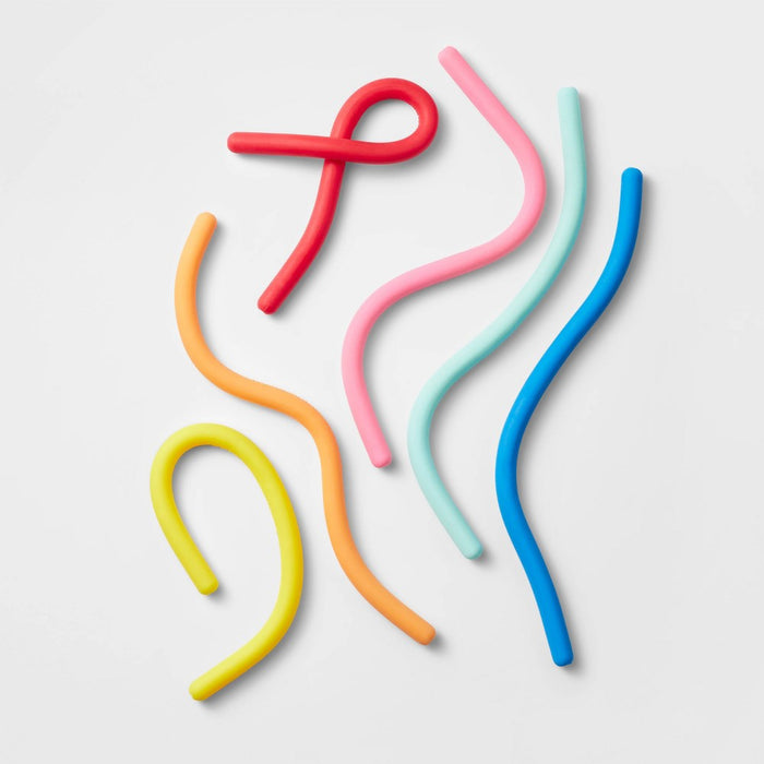 6ct Stretchy Noodle Party Favors - Spritz
