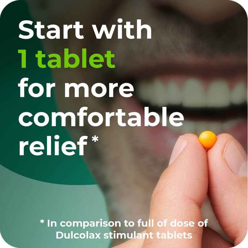 Dulcolax Gentle and Predictable Overnight Relief Laxative Tablets - 100ct