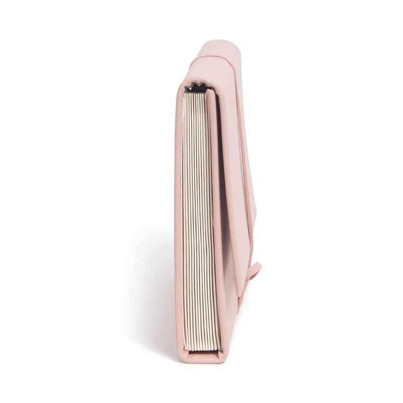 U Brands Vegan Leather 13 Pocket Expandable File with Wrap - Blush