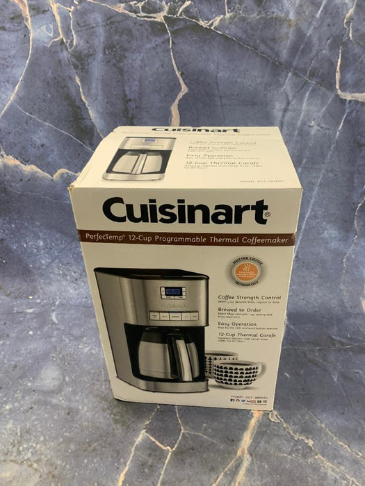 Cuisinart 12-Cup Programmable Coffeemaker - Stainless Steel SEE DETAILS