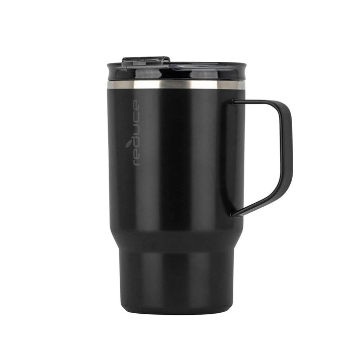 Reduce 18oz Hot1 Insulated Stainless Steel Travel Mug w/Steam Release Lid- Black