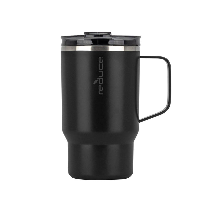 Reduce 18oz Hot1 Insulated Stainless Steel Travel Mug w/Steam Release Lid- Black