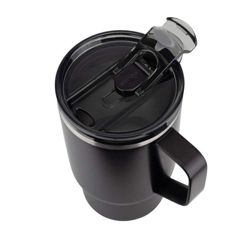 Reduce 18oz Hot1 Insulated Stainless Steel Travel Mug w/Steam Release Lid- Black