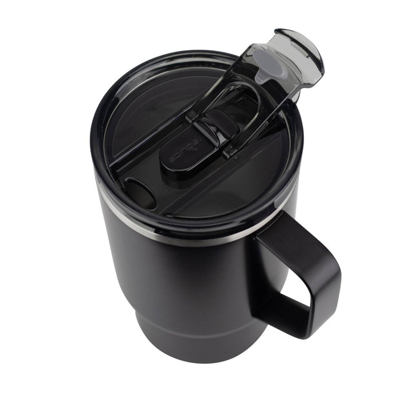 Reduce 18oz Hot1 Insulated Stainless Steel Travel Mug w/Steam Release Lid- Black
