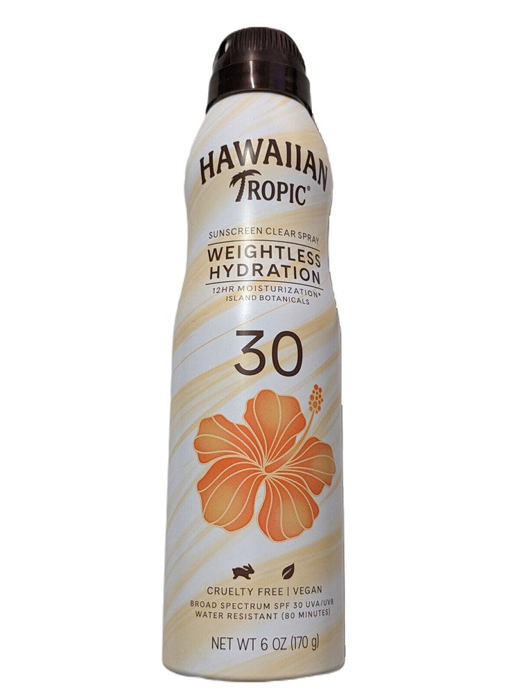 Hawaiian Tropic Silk Hydration Weightless Sunscreen C-Spray - SPF 30 - 6oz