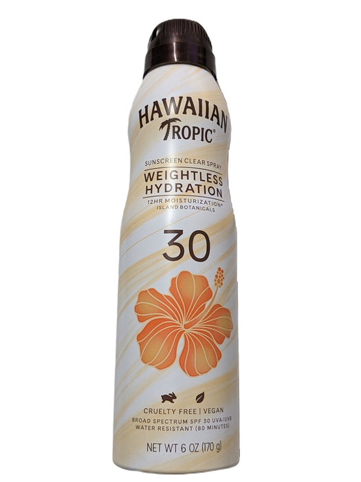 Hawaiian Tropic Silk Hydration Weightless Sunscreen C-Spray - SPF 30 - 6oz
