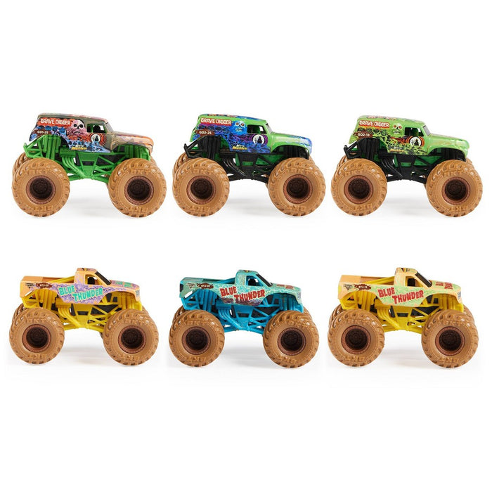 Monster Jam Mystery Mudder Diecast Truck - 1:64 Scale GRAVE DIGGER