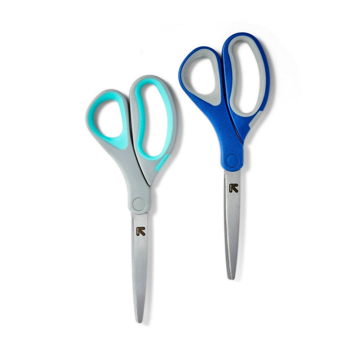 2ct 8" Home and Office Scissors - up & up