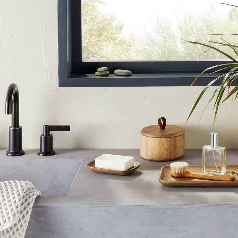 Wood Canister Brown - Casaluna