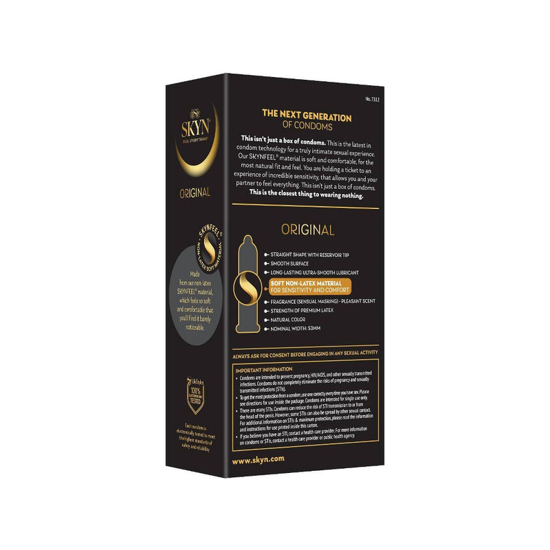 SKYN Original Non-Latex Lubricated Condoms - 12ct - 2 PACK EXP: 03/31/2029