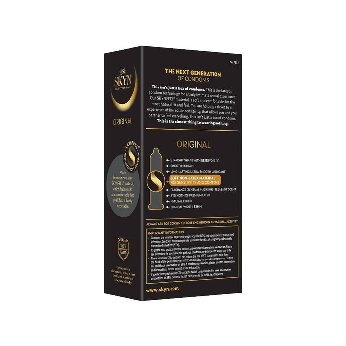 SKYN Original Non-Latex Lubricated Condoms - 12ct
