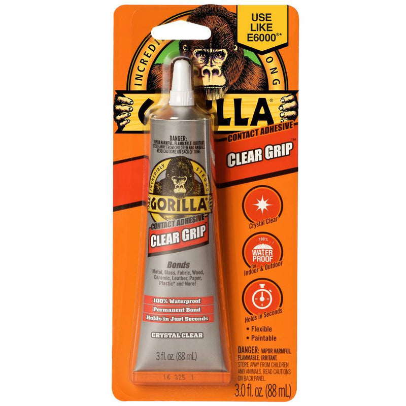Gorilla Glue Grip 3oz - Clear