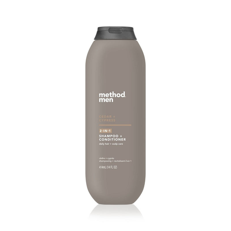 Method Men 2-in-1 Shampoo and Conditioner Cedar + Cypress - 14 fl oz