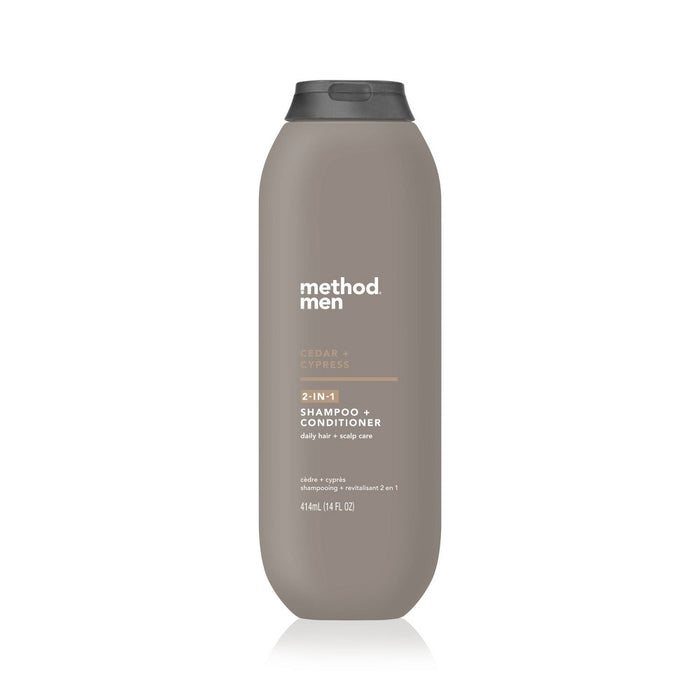 Method Men 2-in-1 Shampoo and Conditioner Cedar + Cypress - 14 fl oz