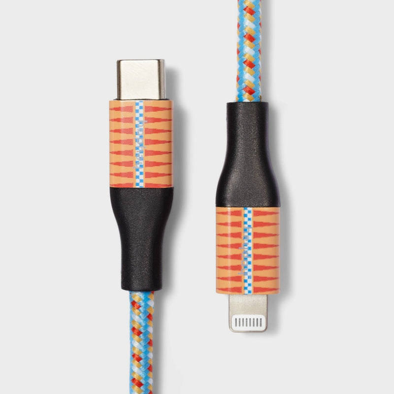 6' Lightning to USB-C Braided Cable - heyday with Maggie Thompson