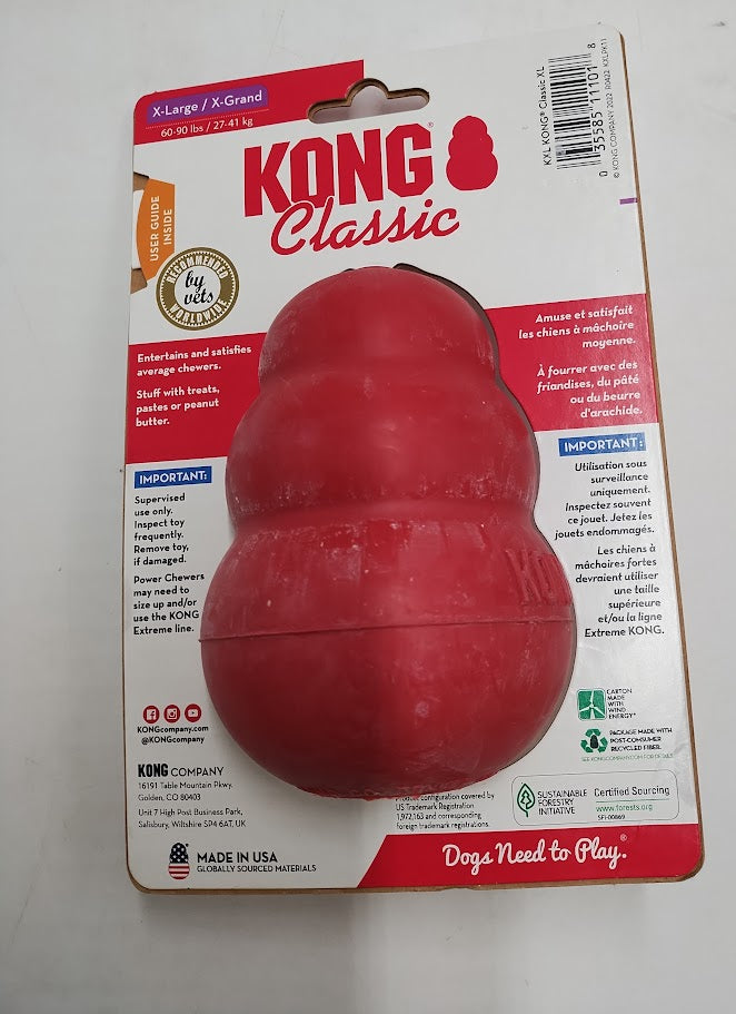 KONG Refillable Classic Chew Dog Toy - XL