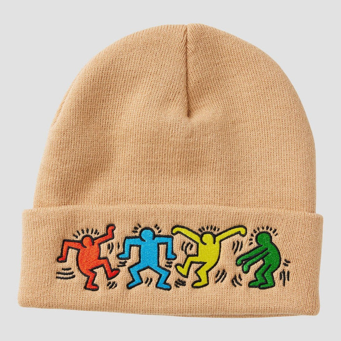 Men's Keith Haring Acrylic Beanie - Oatmeal