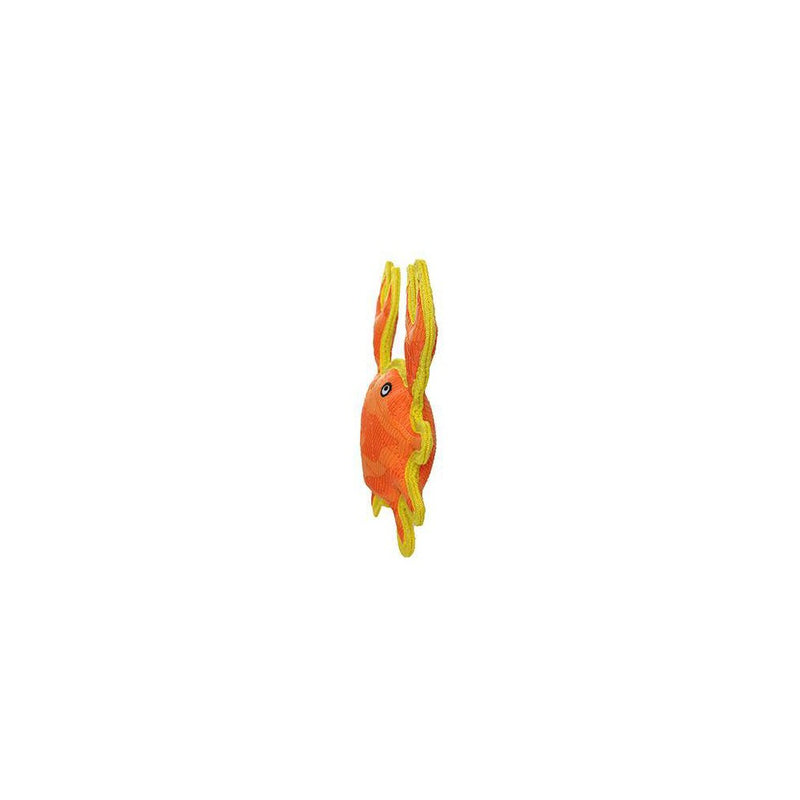 DuraForce Crab Dog Toy - Orange