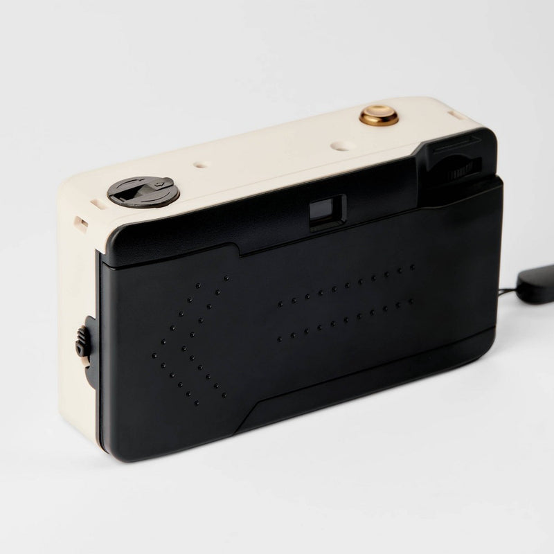 35MM Camera with Built-in Flash - heyday White
