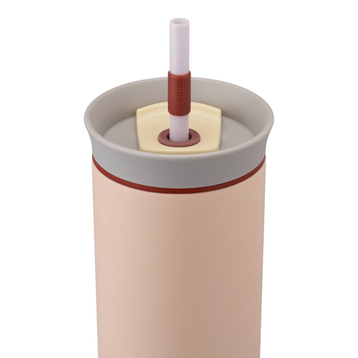 Owala 24oz Stainless Steel Straw Tumbler - Sandy Shores
