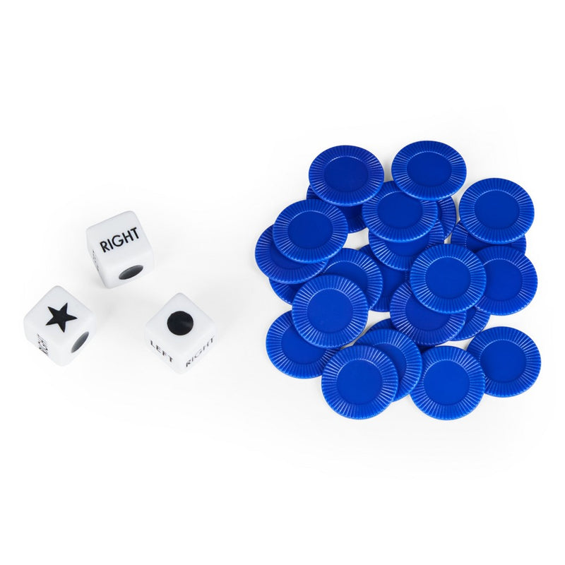 Spin Master Games Left Center Right Tin Dice Game