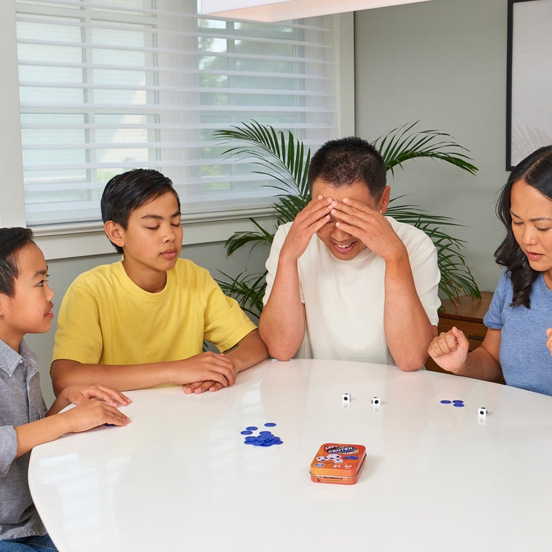 Spin Master Games Left Center Right Tin Dice Game