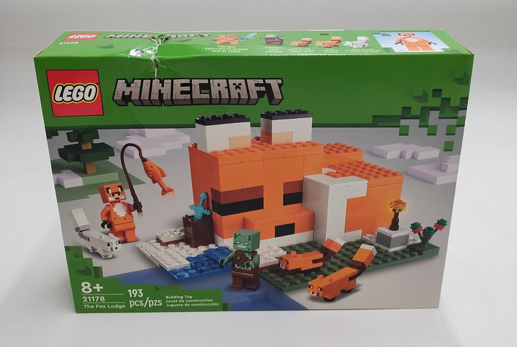 LEGO Minecraft The Fox Lodge 21178 Building Set SEE DETAILS