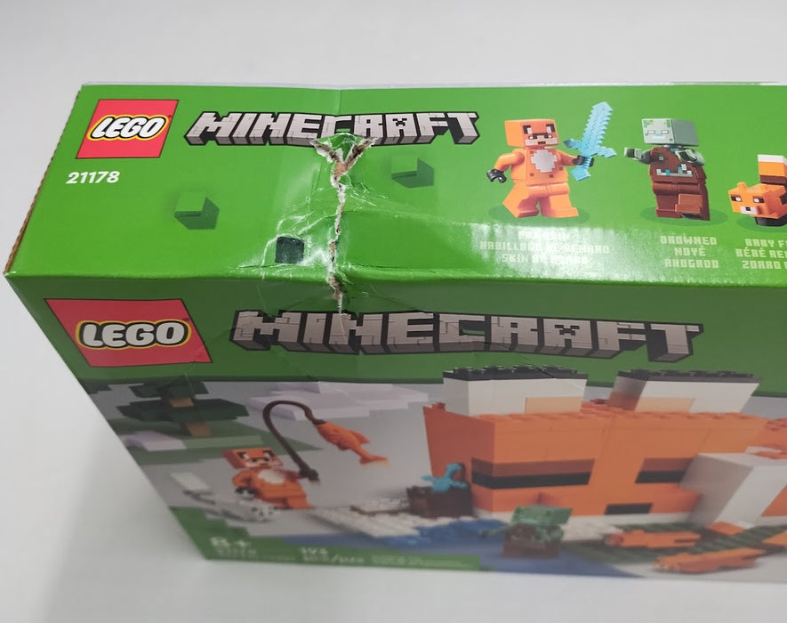 LEGO Minecraft The Fox Lodge 21178 Building Set SEE DETAILS