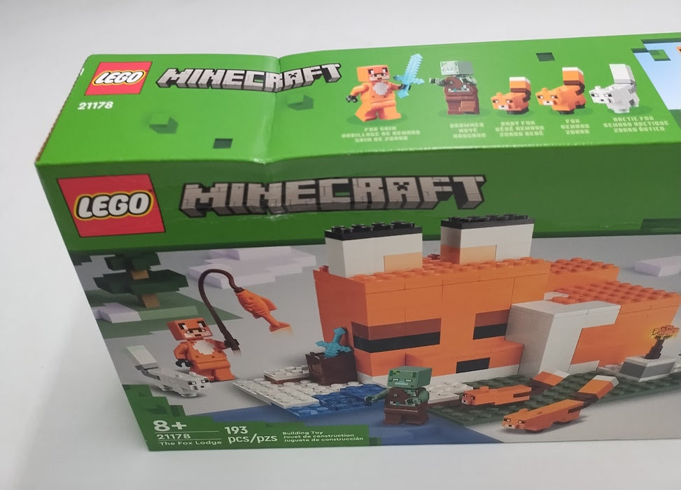 LEGO Minecraft The Fox Lodge 21178 Building Set SEE DETAILS