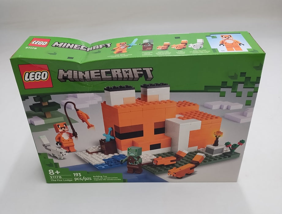 LEGO Minecraft The Fox Lodge 21178 Building Set SEE DETAILS