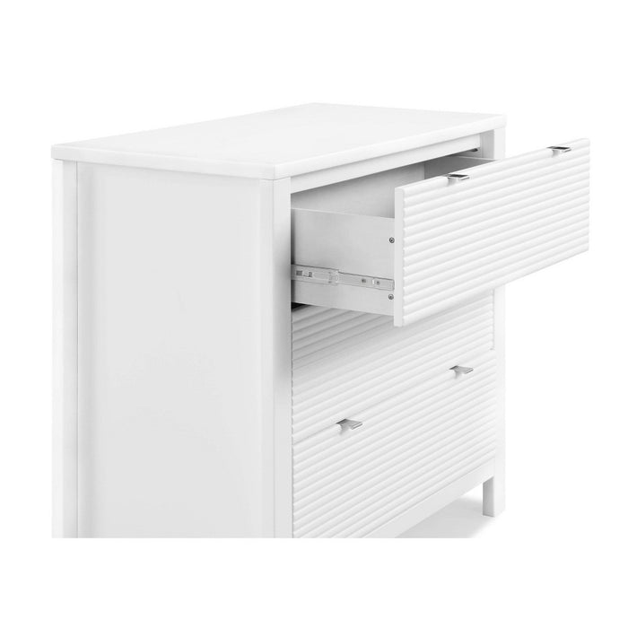 Delta Children Cassie 3 Drawer Dresser with Changing Top - Greenguard Gold Certified - Bianca White (LOCAL PICKUP ONLY)
