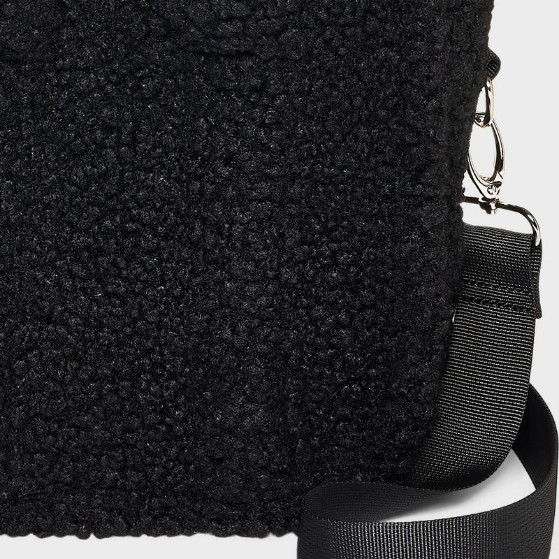 Girls' Fleece Mini Crossbody Tote - art class Black