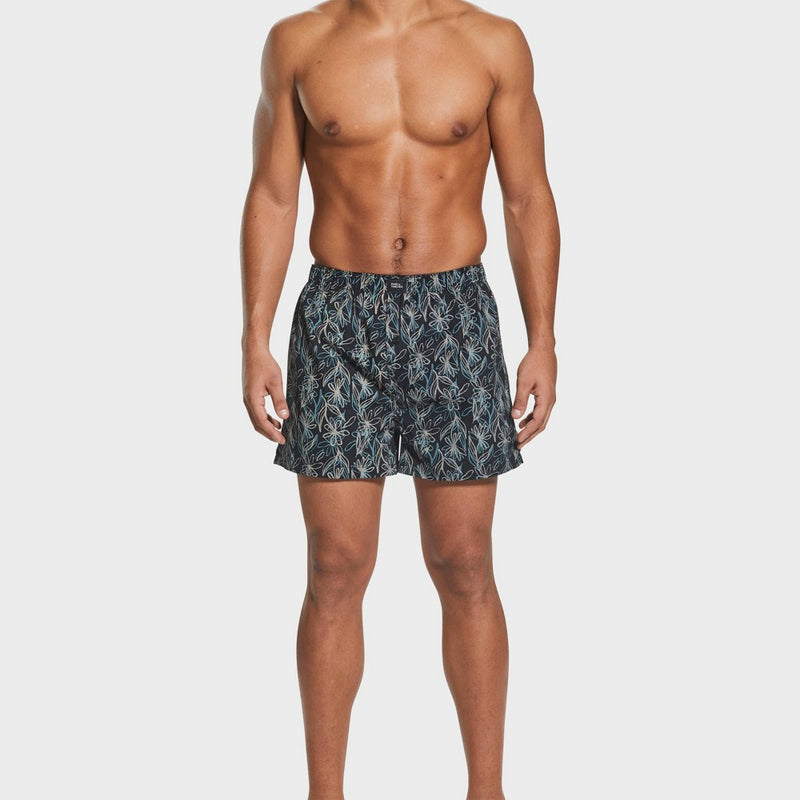 Pair of Thieves Men's 2pk Woven Boxer - Black S