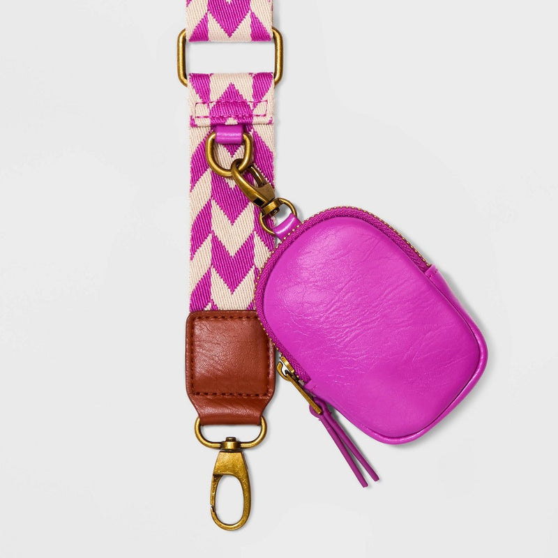 Chevron Handbag Strap - Universal Thread Fuchsia