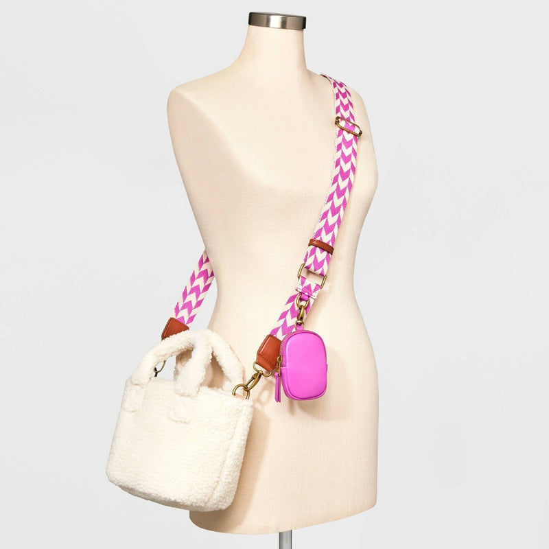 Chevron Handbag Strap - Universal Thread Fuchsia