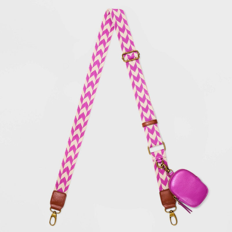 Chevron Handbag Strap - Universal Thread Fuchsia