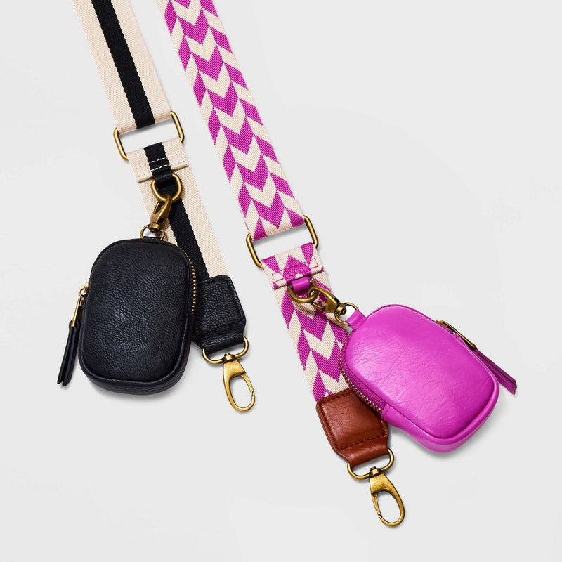 Chevron Handbag Strap - Universal Thread Fuchsia
