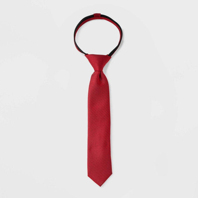 Boys' Woven Necktie - Cat & Jack Red S/M