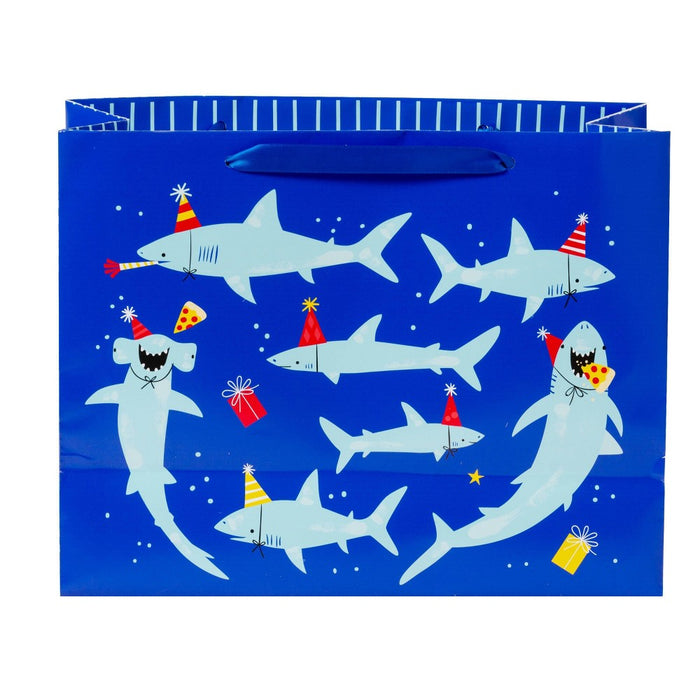 Large Shark Party Gift Bag - Spritz