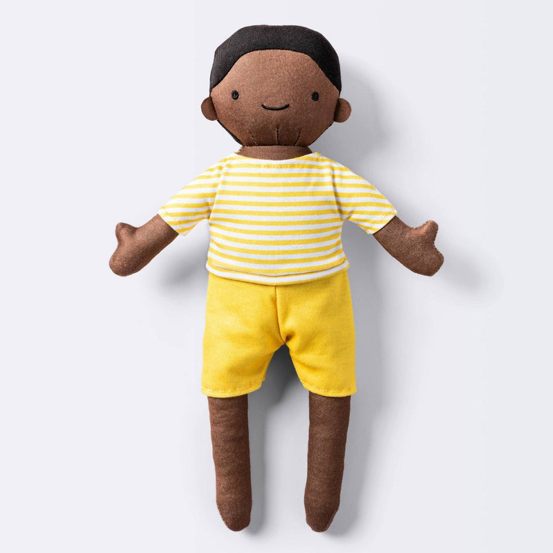 Plush Doll with Yellow Shorts - Cloud Island