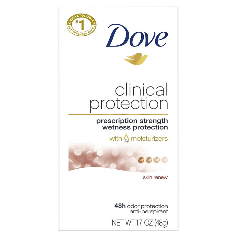 Dove Beauty Clinical Protection Skin Renew Women's Antiperspirant & Deodorant Stick - 1.7oz