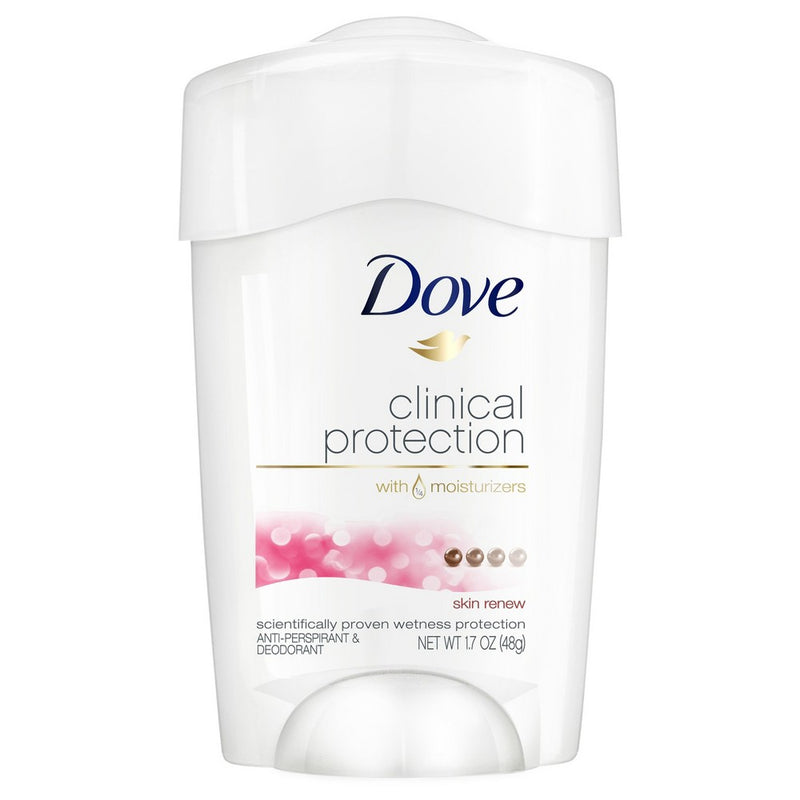 Dove Beauty Clinical Protection Skin Renew Women's Antiperspirant & Deodorant Stick - 1.7oz