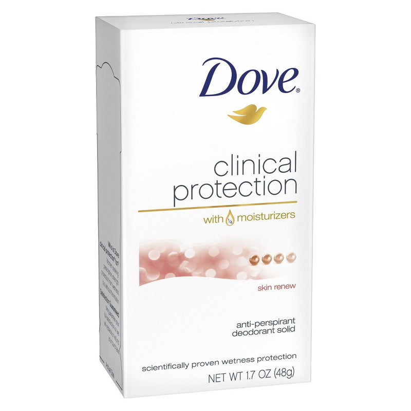 Dove Beauty Clinical Protection Skin Renew Women's Antiperspirant & Deodorant Stick - 1.7oz